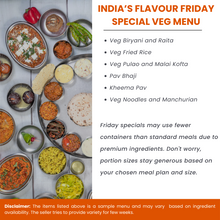 Load image into Gallery viewer, India&#39;s Flavour Veg Tiffin Service
